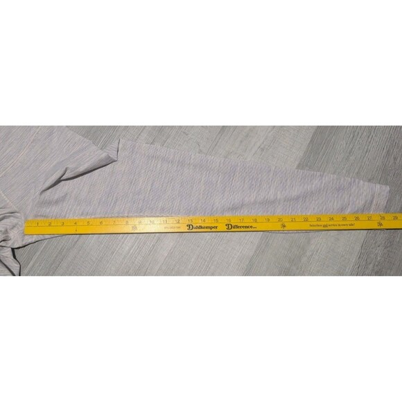 Lululemon Wunder Under High Rise Tight 28" Luxtreme Purple Striped Womens Sz 8 - Picture 8 of 8